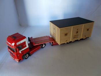 LAD002 - Houten kist voor MAN goederentransport Lengte: 150mm