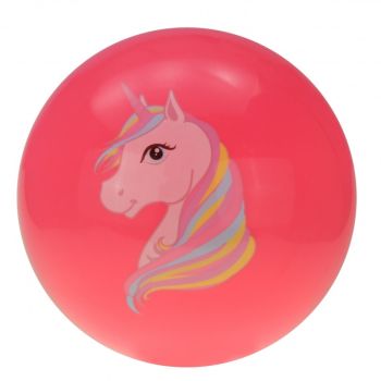 LPAI58316 - Roze eenhoorn opblaasbare ballon - 20 cm