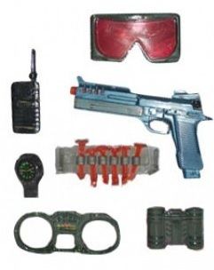 LPE51/51082 - Kit militaire accessoires - 7 stuks