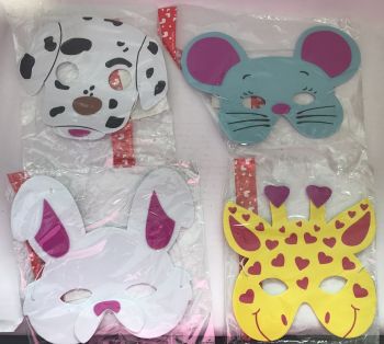 LPLI5336 - Kindermasker dierentuindieren - Willekeurig model