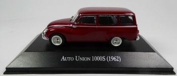 MAGARG49 - AUTO UNION 1000s break 1962 bordeaux verkocht in blisterverpakking