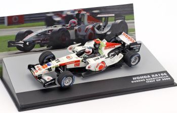 MAGKFIBAR11 - Formule 1 HONDA RA106 2006 #11 coureur Rubens Barrichello