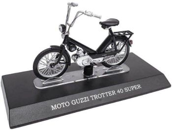 MAGMOT023 - Bromfiets MOTO GUZZI Trotter 40 Super 1966 zwart