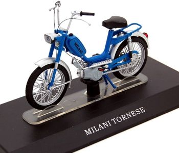 MAGMOT047 - Blauwe MILANI Tornesse bromfiets