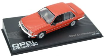 MAGOCOMC - OPEL Commodore 4-deurs sedan 1978 / 1982 donker donker oranje