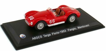 MAGMAS03 - MASERATI A6GCS Targa Florio 1953 #66 Fangio / Mantovani-stuurprogramma's