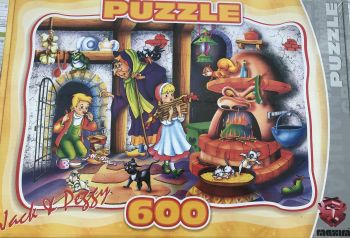 MAX6000102 - Puzzel 600 stukjes JACK en PEGGY