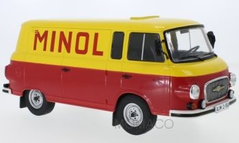 MODMCG18210 - BARKAS B 1000 van 1970 MINOL rood en geel