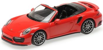 MNC410067180 - PORSCHE 911 Turbo S cabriolet open 2016 rood