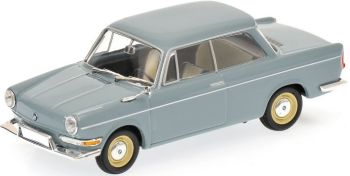 MNC430023705 - Hemelsblauw BMW 700LS 1960