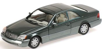 MNC430032604 - MERCEDES BENZ 600 SEC Coupé 1992 metallic groen
