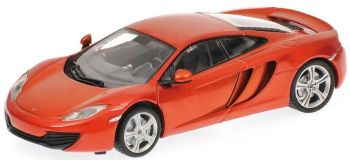 MNC519431330 - McLAREN MP412C 2011 oranje metalen Top Gear met driver