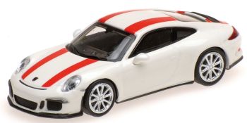 MNC870066220 - PORSCHE 911 R 2016 wit met rode strepen