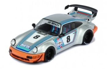 IXOMOC307 - PORSCHE 964 RWB grijs RAUH-WELT