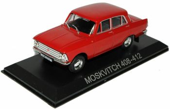 MAGLCMOS408-412 - MOSKVITCH 408-412 1965 rood verkocht in blister