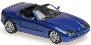 MXC940020101 - BMW Z1 cabrio 1991 blauw