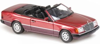 MXC940037030 - MERCEDES BENZ 300 CE-24 cabriolet open 1991 rood metallic