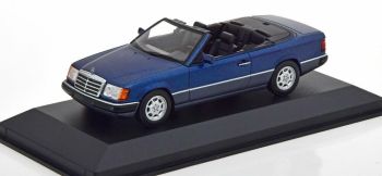 MXC940037031 - MERCEDES BENZ 300 CE-24 cabriolet open 1991 metallic blauw
