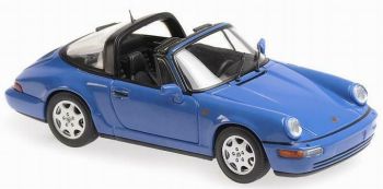 MXC940061360 - PORSCHE 911 Carrera 2 Targa 1991 open blauw