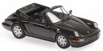 MXC940067331 - PORSCHE 911 Carrera 4 cabriolet open 1990 zwart