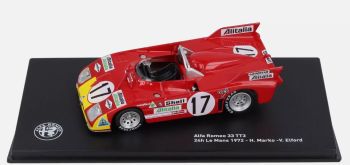 NA7ALA0001 - ALFA ROMEO 33 TT3 #17 24 uur van Le Mans 1972 H.MARKO / V.ELFORD