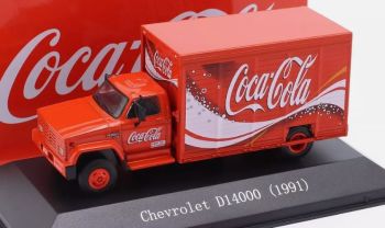 MAGRANCHEVROLET - CHEVROLET D14000 1991 rood - COCA-COLA