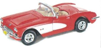 MMX73216ROUGE - CHEVROLET Corvette 1959 rood