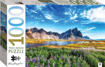 HIN0136 - Legpuzzel 1000 stukjes Stokksnes Kaap in IJsland