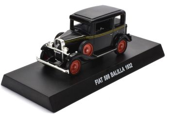 NET0004 - FIAT 508 Balilla 1932 zwarte velgen rood