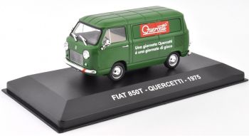 NET0023 - FIAT 850 T 1975 QUERCETTI Italiaanse speelgoedreclamebus