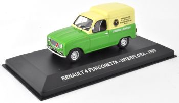NET0038 - RENAULT R4 van 1966 Italiaanse Interflora