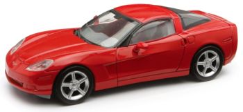 NEW19213L - CHEVROLET Corvette coupé 2006 rood