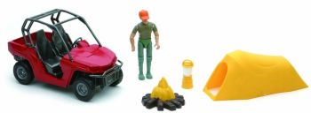 NEW37155A - Doos met een karakter; een quad met boog en accessoires Schaal: 1/18