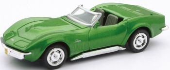 NEW48013H - CHEVROLET Corvette cabrio groen 1969