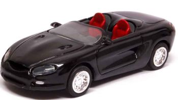NEW48013W - FORD Mustang MACH III cabrio zwart