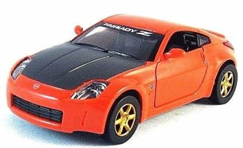 NEW50433AA - NISSAN 350Z oranje grijze motorkap