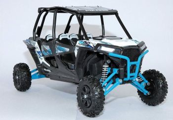 NEW57843B - POLARIS RZR XP 4 Turbo Blauw en Wit