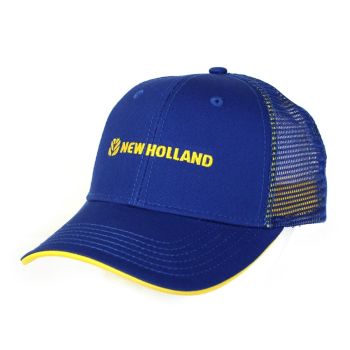 CASNH600 - NEW HOLLAND Blauwe pet met geel logo