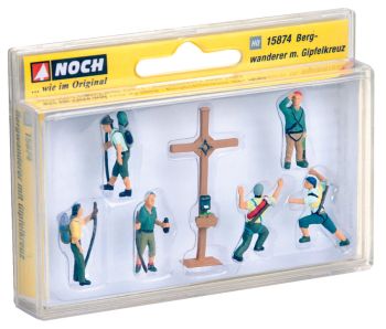 NOC15874 - Bergbeklimmers en Golgotha