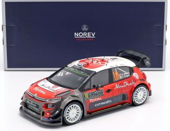 NOREV181636 - CITROEN C3 WRC #11 Monte Carlo rally 2018 K.Meeke / P.Nagle