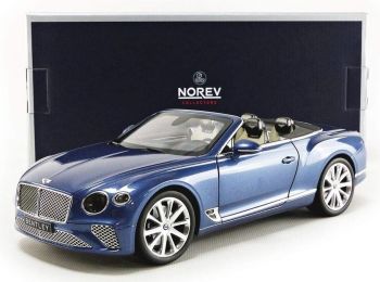 NOREV182785 - BENTLEY Continental GT cabriolet open 2019 kristalblauw metallic