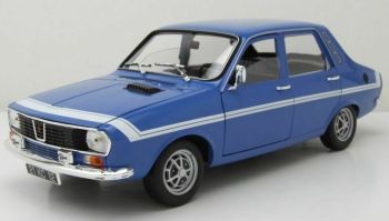 NOREV185210 - RENAULT 12 Gordini 1972 Frans blauw met witte strepen