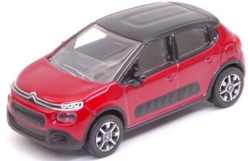 NOREV310611 - CITROEN C3 2016 rood zwart dak