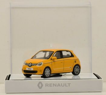 NOREV40349 - RENAULT Twingo III 2019 gele fabrikantdoos