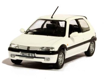 ODE003 - PEUGEOT 106 XSi wit 1994 beperkt tot 1000 eenheden