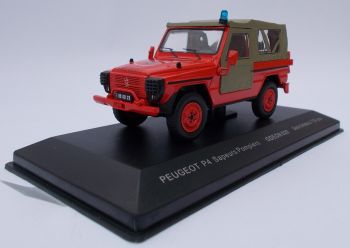 ODE020 - PEUGEOT P4 brandweerman 4x4 Afdeling beperkt tot 750 eenheden