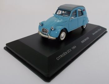ODE029 - CITROEN 2CV 1964 blauw gelimiteerd tot 500 exemplaren