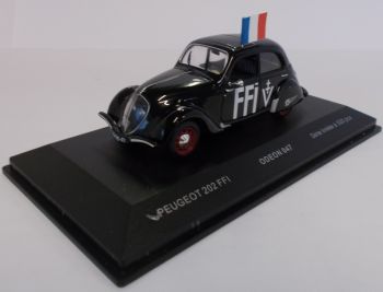 ODE047 - PEUGEOT 202 van de FFI Tweede Wereldoorlog gelimiteerd tot 500 exemplaren