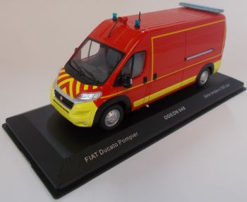 ODE048 - FIAT Ducato brandweerman VSR neutrale basis met stickers beperkt tot 500 exemplaren