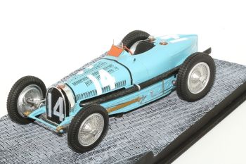 PANTHEON014 - BUGATTI Type 59 #14 ACF Grand Prix 1934 blauw